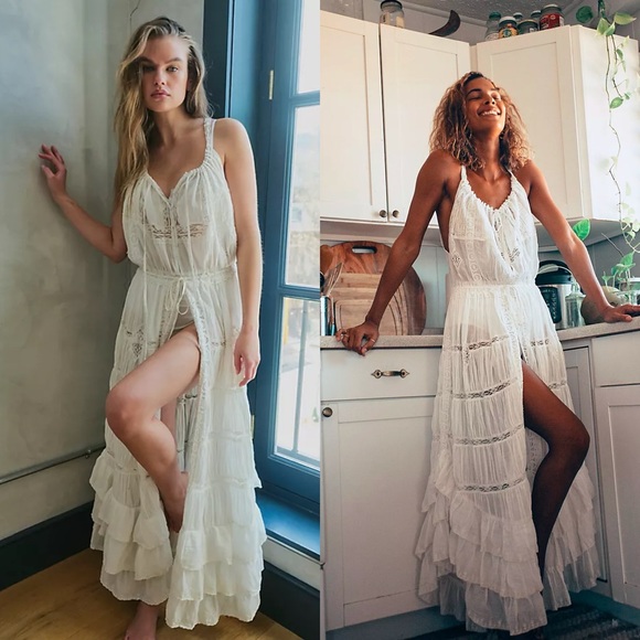 Free People Other - NWT Free People Dolly Maxi Lace Bodysuit